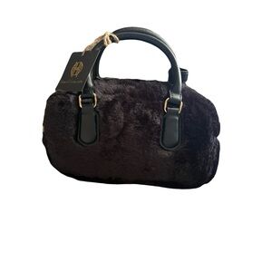 House of Harlow Black Faux Handbag